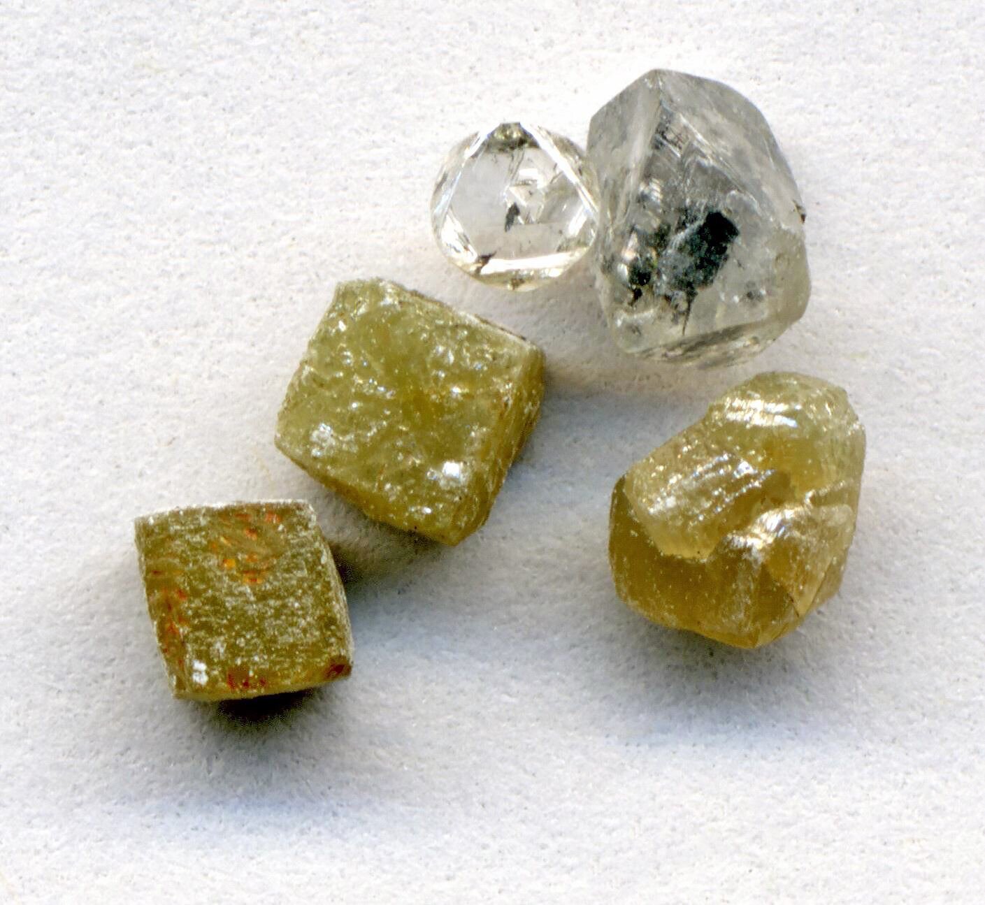 Rough diamond stones
