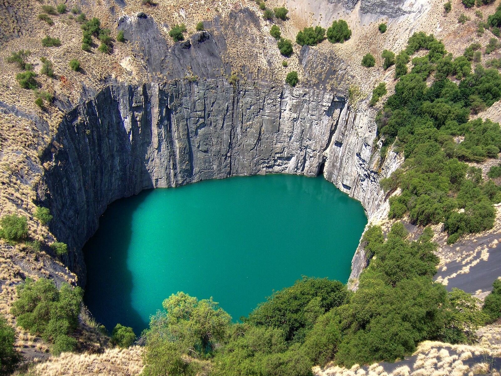 African mining operation